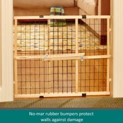 MyPet Wire Mesh Dog Gate, 42-in, Wood -PetSafe Kong Shop 319739 PT2. AC SS1800 V1667333251
