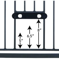 MyPet Wide Deco EasyPass Pet Gate, 30" High - Graphite -PetSafe Kong Shop 319743 PT3. AC SS1800 V1635257610