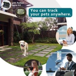 Petfon Home Kit Pet GPS Tracker II, Blue & Gray -PetSafe Kong Shop 321746 PT2. AC SS1800 V1632801116