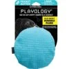 Playology All Natural Peanut Butter Scented Plush Crinkle Disc Dog Toy