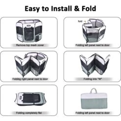 Jespet Soft-Sided Dog & Cat Playpen 9 Jespet Soft-Sided Dog & Cat Playpen -PetSafe Kong Shop 323133 PT2. AC SS1800 V1698433857