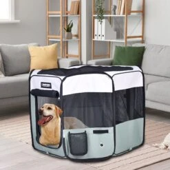 Jespet Soft-Sided Dog & Cat Playpen 12 Jespet Soft-Sided Dog & Cat Playpen -PetSafe Kong Shop 323133 PT5. AC SS1800 V1698434403