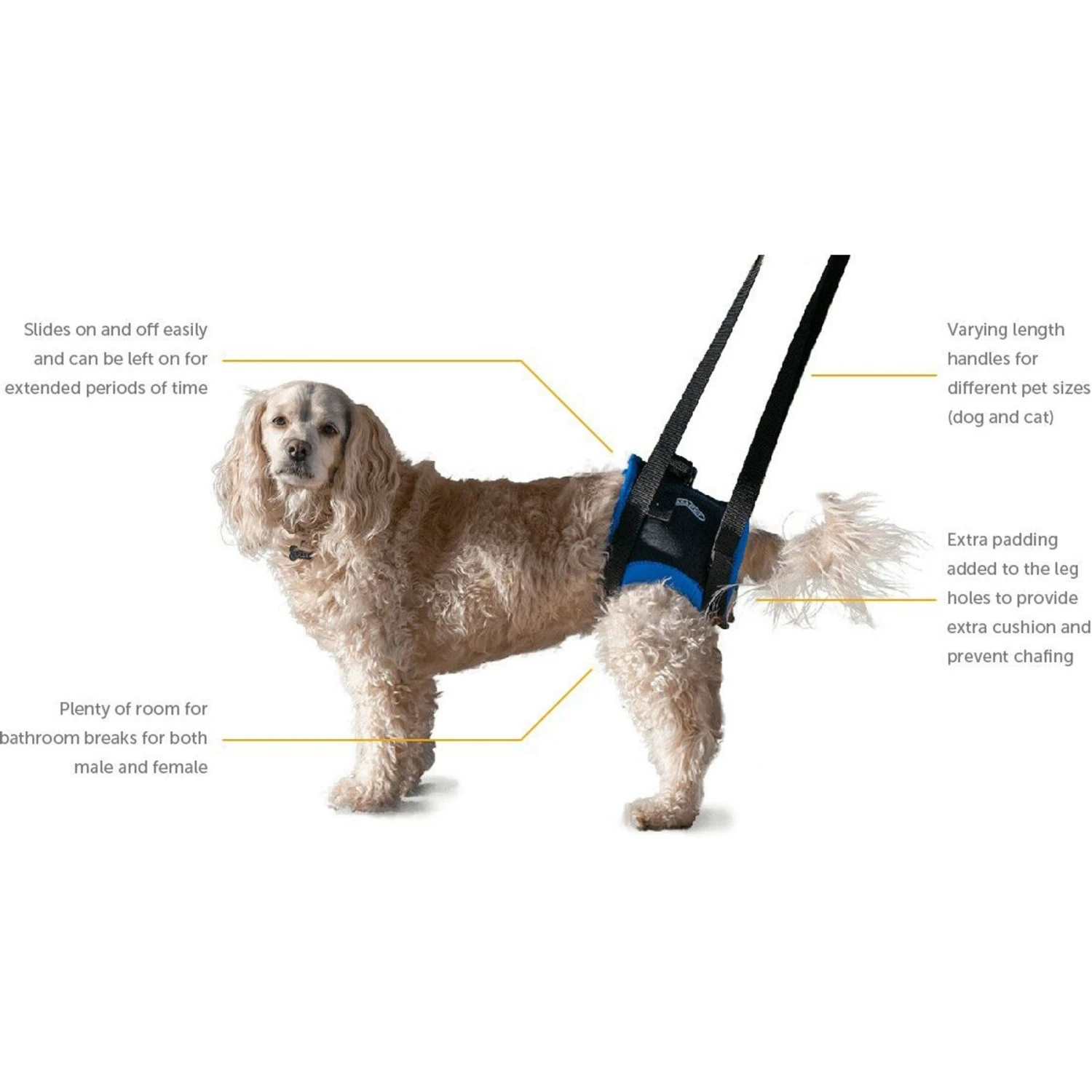 WALKABOUT Original Back End Harness, Black 3 WALKABOUT Original Back End Harness, Black - Image 3