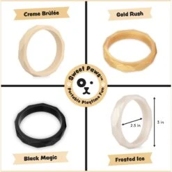 Sweet Paws Wearable Puppy Teether Stack Party Of 4 -PetSafe Kong Shop 325664 PT3. AC SS1800 V1635194525