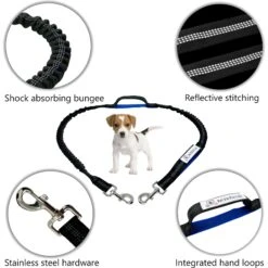 Pet Fit For Life Nylon Hands-Free Dog Leash, 54-in Long, 1-in Wide -PetSafe Kong Shop 326412 PT4. AC SS1800 V1630696276