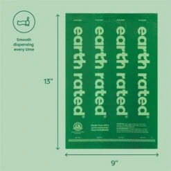 Earth Rated Dog Poop Bag Holder With Dog Poop Bags, Unscented, 1 Dispenser & 15 Bags -PetSafe Kong Shop 326825 PT4. AC SS1800 V1682348152