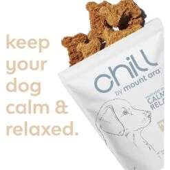 Mount Ara Chill Bites Peanut Butter Dog Treats, 4-oz Bag -PetSafe Kong Shop 326965 PT4. AC SS1800 V1630709768