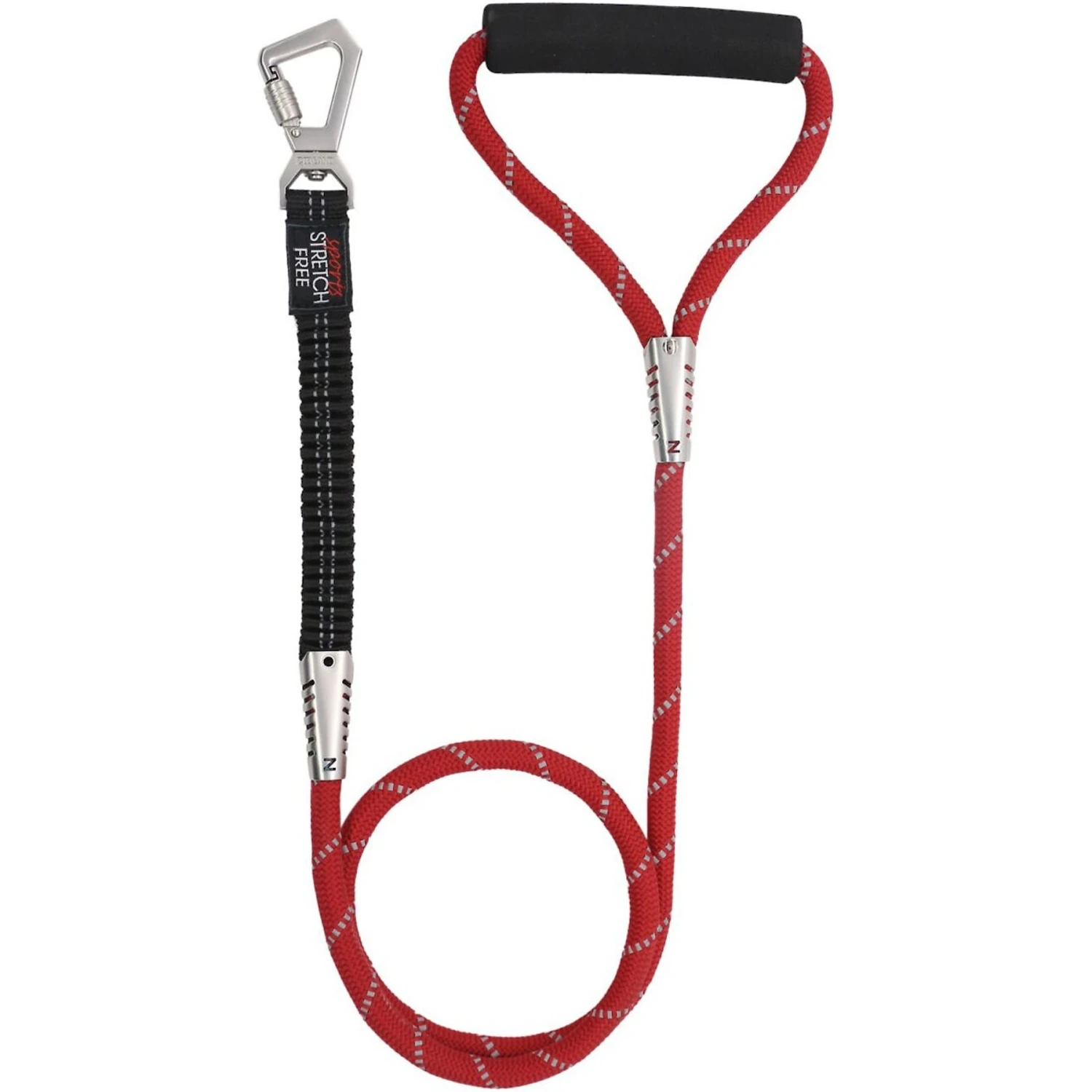 Pet Life Flexo-Tour Shock Absorbing & 3M Reflective Dog Leash 1 Pet Life Flexo-Tour Shock Absorbing & 3M Reflective Dog Leash