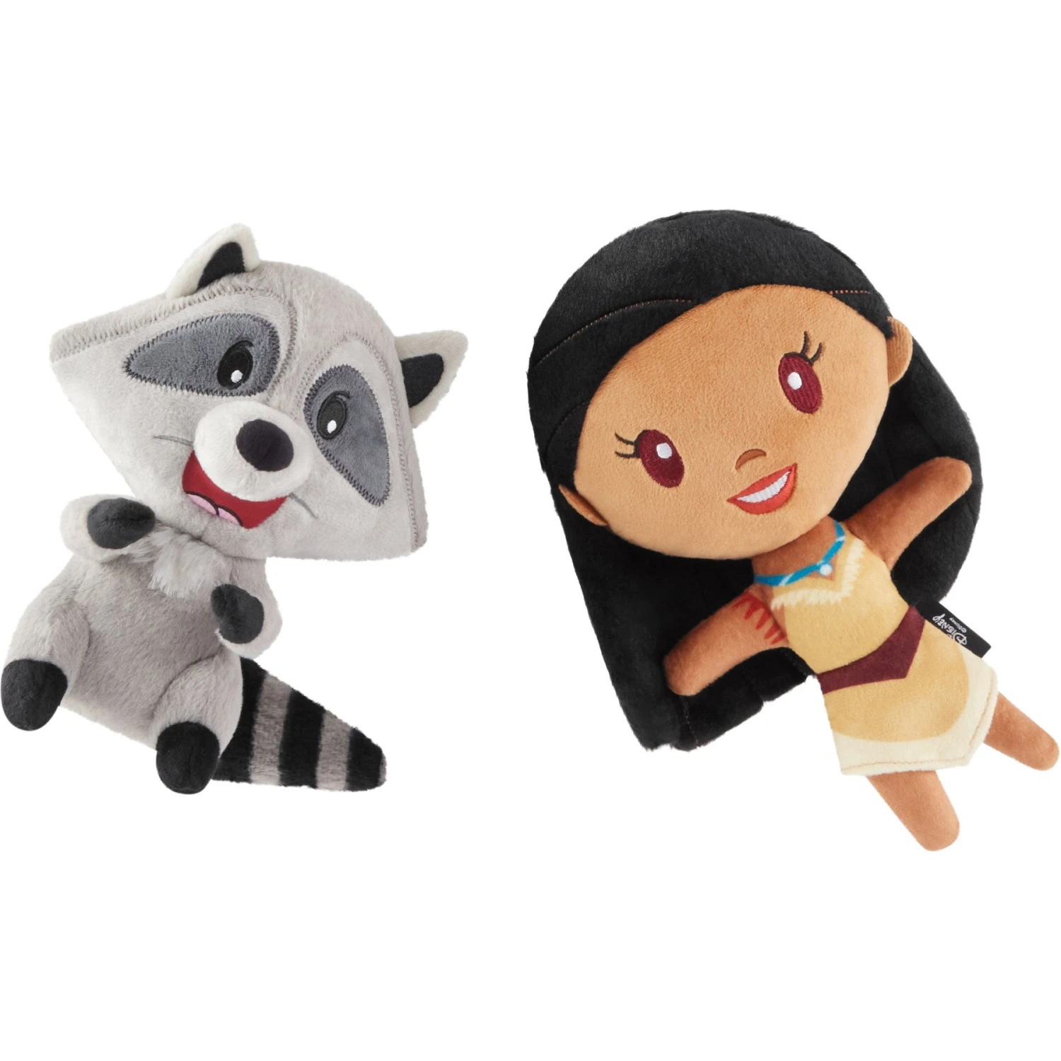 Disney Princess Pocahontas Plush Squeaky Dog Toy, 2 Count 1 Disney Princess Pocahontas Plush Squeaky Dog Toy, 2 Count
