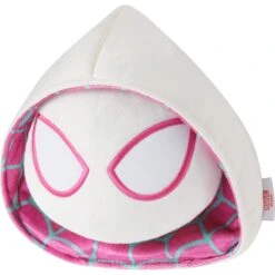 Marvel 's Ghost Spider Round Plush Squeaky Dog Toy