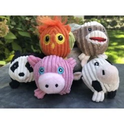 HuggleHounds Wee Balls Raccoon, Owl, Pig, Bunny, Sock Monkey Dog Toys, X-Small/Small, 5-pk 8 HuggleHounds Wee Balls Raccoon, Owl, Pig, Bunny, Sock Monkey Dog Toys, X-Small/Small, 5-pk -PetSafe Kong Shop 329372 PT1. AC SS1800 V1631687489