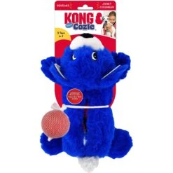KONG Cozie Pocketz Bear Dog Toy, Grey -PetSafe Kong Shop 329456 PT3. AC SS1800 V1634835751