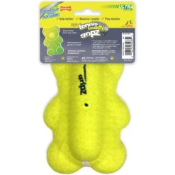 Nylabone Power Play Tennis Teddy Gripz Dog Toy -PetSafe Kong Shop 329495 PT5. AC SS1800 V1685650135