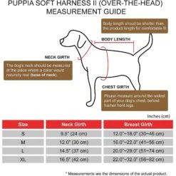 Puppia Soft II Dog Harness -PetSafe Kong Shop 329844 PT3. AC SS1800 V1632805022