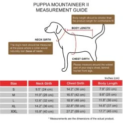Puppia Mountaineer II Coat Dog Harness -PetSafe Kong Shop 330130 PT3. AC SS1800 V1632822709
