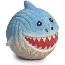 HuggleHounds Finn The Ruff-Tex Shark Knottie Dog Toy
