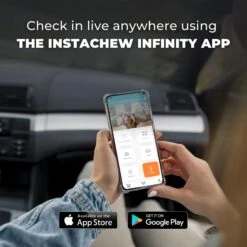 INSTACHEW Purersight Wi-Fi Security Cat & Dog Pet Camera, White -PetSafe Kong Shop 331381 PT4. AC SS1800 V1657656891