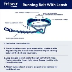 Frisco Outdoor Running Belt With Bungee Dog Leash 11 Frisco Outdoor Running Belt With Bungee Dog Leash -PetSafe Kong Shop 331408 PT5. AC SS1800 V1663191469