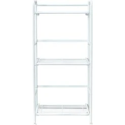 Paw Prints Pet Station Three Shelf Flip Hook Collapsible Dog Bins, White, Large -PetSafe Kong Shop 331585 PT2. AC SS1800 V1632930068