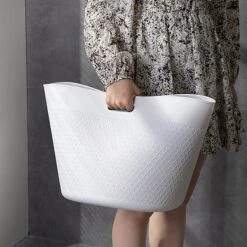 Hanamya Storage Organizer Cat & Dog Storage Basket, Off White -PetSafe Kong Shop 333539 PT2. AC SS1800 V1633127609