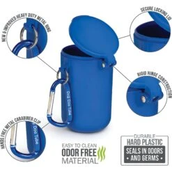 DDT Dog Doo Tube Portable Trash Can, Medium -PetSafe Kong Shop 333548 PT6. AC SS1800 V1634083574