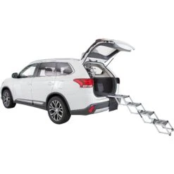 TRIXIE Heavy Duty 4-Step Foldable Dog Stairs, Silver/Black -PetSafe Kong Shop 333710 PT2. AC SS1800 V1634086958