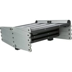 TRIXIE Heavy Duty 4-Step Foldable Dog Stairs, Silver/Black -PetSafe Kong Shop 333710 PT4. AC SS1800 V1634075840