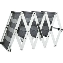 TRIXIE Heavy Duty 4-Step Foldable Dog Stairs, Silver/Black -PetSafe Kong Shop 333710 PT5. AC SS1800 V1634078539