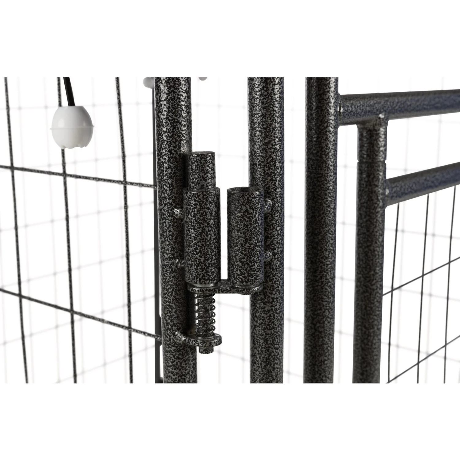 TRIXIE Deluxe Outdoor Dog Kennel With Cover & Secure Lock, Black/Burgundy 8 TRIXIE Deluxe Outdoor Dog Kennel With Cover & Secure Lock, Black/Burgundy - Image 8