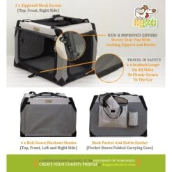 DogGoods Do Good The Foldable Travel Dog Crate 13 DogGoods Do Good The Foldable Travel Dog Crate -PetSafe Kong Shop 334378 PT6. AC SS1800 V1635448299
