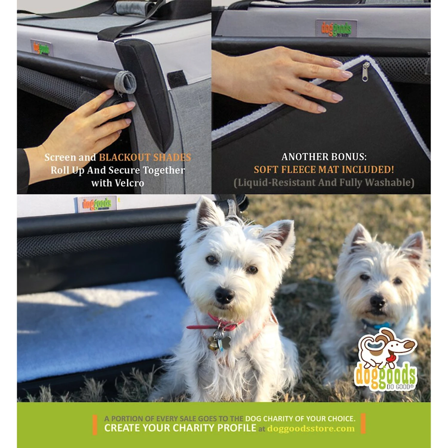 DogGoods Do Good The Foldable Travel Dog Crate 7 DogGoods Do Good The Foldable Travel Dog Crate - Image 7