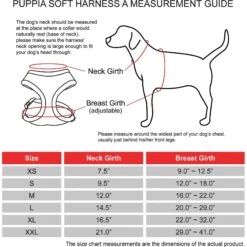 Puppia Black Trim Polyester Back Clip Dog Harness 7 Puppia Black Trim Polyester Back Clip Dog Harness -PetSafe Kong Shop 336870 PT3. AC SS1800 V1634840206