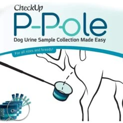 CheckUp P-Pole Telescopic Pole, Cups, Pipettes & Vials Dog Urine Collection Pack -PetSafe Kong Shop 338797 PT4. AC SS1800 V1636387906