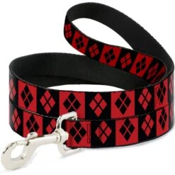 Buckle-Down Harley Quinn Diamond Dog Leash