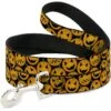 Buckle-Down Jack-o'-Lantern Dog Leash