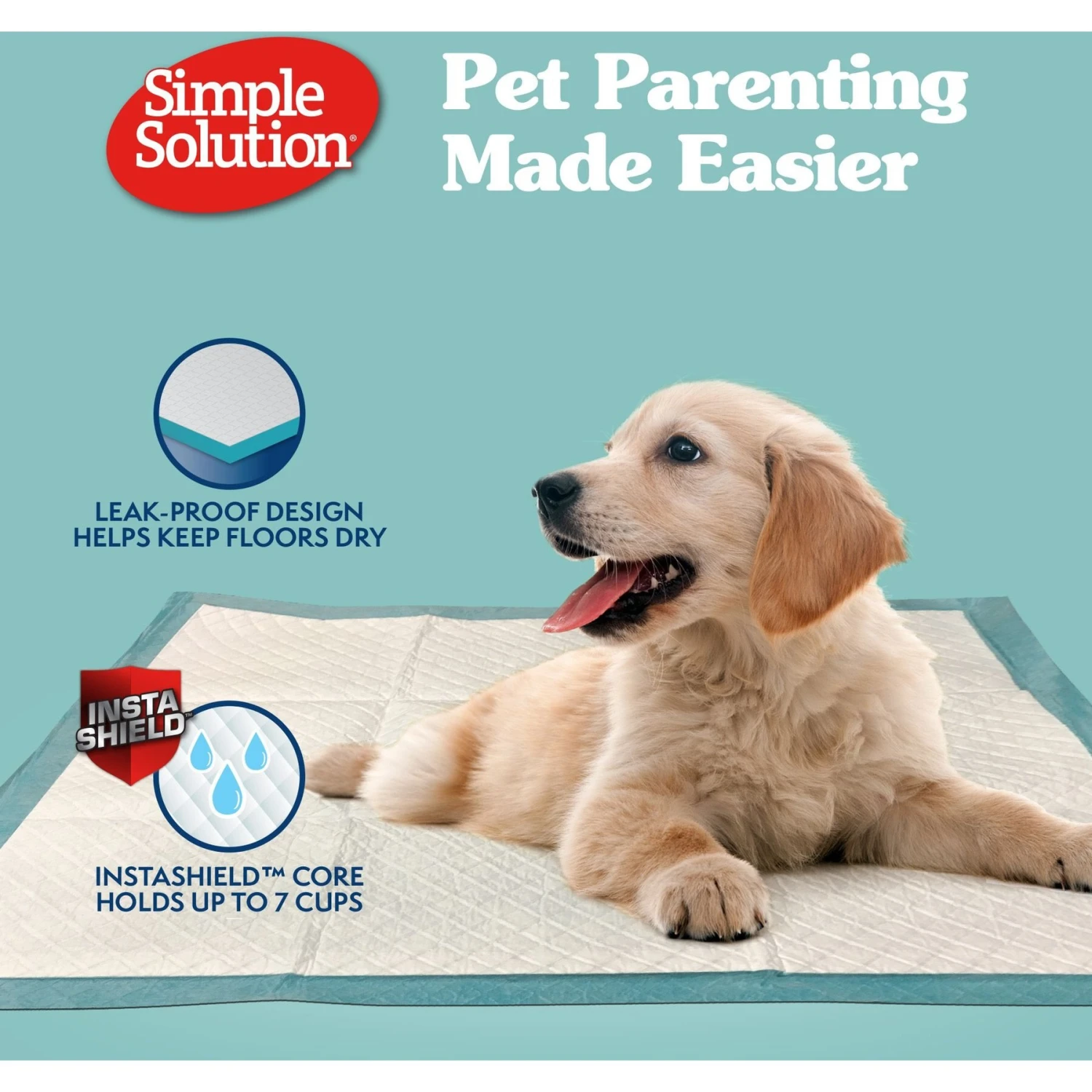 Simple Solution Extra Large, 6 Layer Training Puppy Pads 5 Simple Solution Extra Large, 6 Layer Training Puppy Pads - Image 5