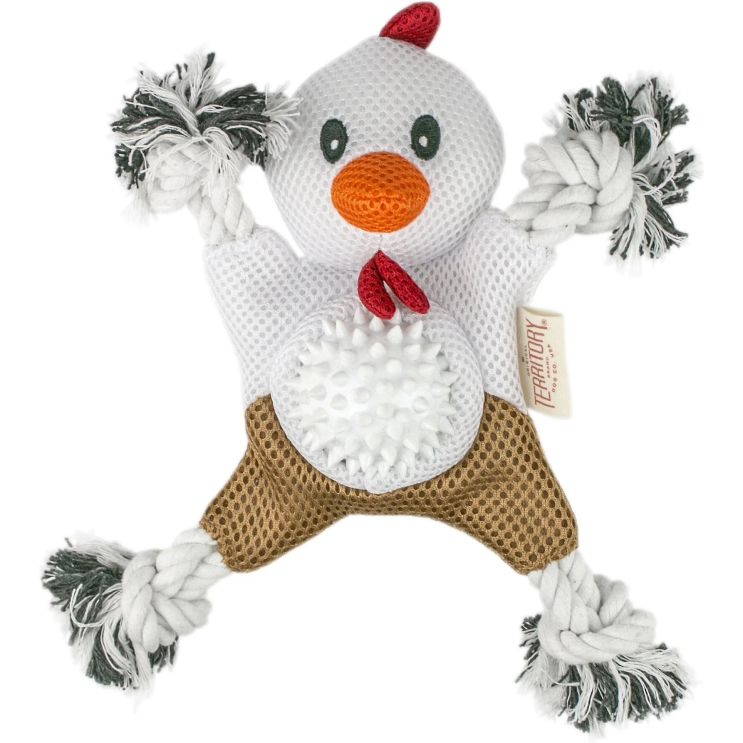 Territory 2-in-1 Farm Friends Dog Toys, 3 Count 2 Territory 2-in-1 Farm Friends Dog Toys, 3 Count - Image 2