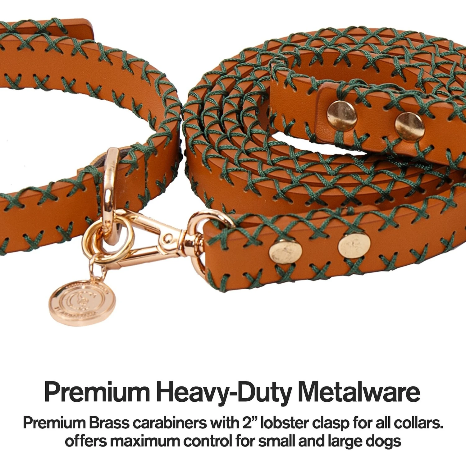 Scotch & Co The Ellie Handcrafted Dog Leash 2 Scotch & Co The Ellie Handcrafted Dog Leash - Image 2