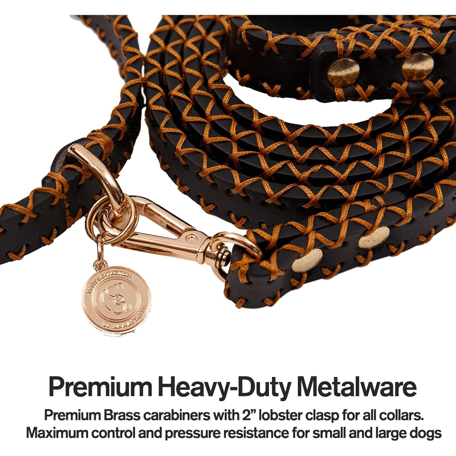 Scotch & Co The Lola Handcrafted Dog Leash 2 Scotch & Co The Lola Handcrafted Dog Leash - Image 2