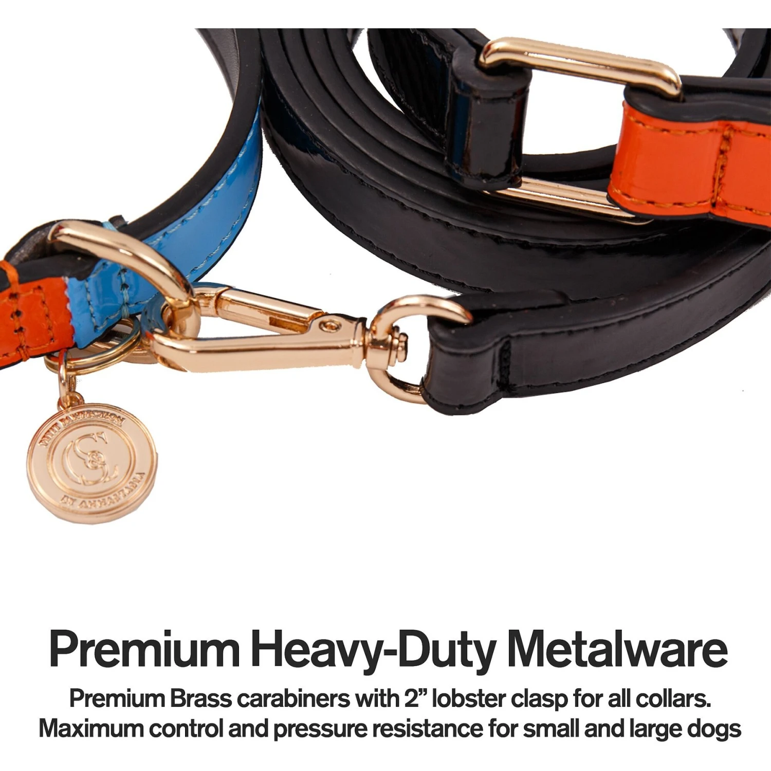 Scotch & Co The Daisy Handcrafted Dog Leash 3 Scotch & Co The Daisy Handcrafted Dog Leash - Image 3