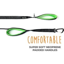 Mighty Paw 2.0 Neoprene Dual Handle HandleX2 Dog Leash, 72-in -PetSafe Kong Shop 342213 PT3. AC SS1800 V1636998387