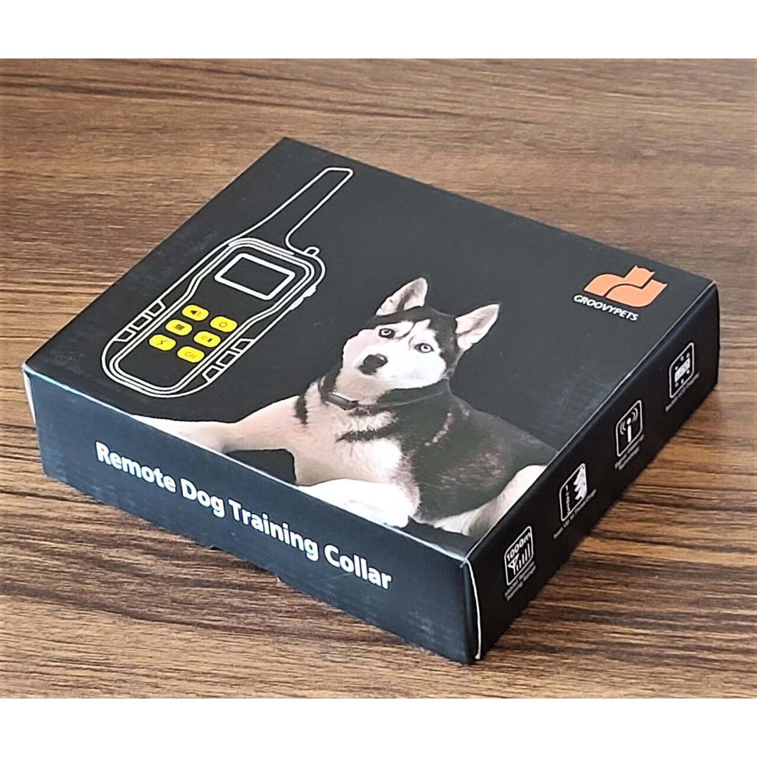 GroovyPets Two-Dog Set 1100 Yard Auto Anti Bark, Humane Beep, Vibration, Static Shock Waterproof Rechargeable Dog Training Shock Collar System 8 GroovyPets Two-Dog Set 1100 Yard Auto Anti Bark, Humane Beep, Vibration, Static Shock Waterproof Rechargeable Dog Training Shock Collar System - Image 8