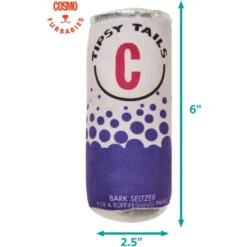 Cosmo Furbabies Tipsytails Seltzer Dog Toy, 6-in -PetSafe Kong Shop 343023 PT7. AC SS1800 V1637111223
