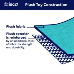 Frisco Halloween Bad Witch Round Plush Squeaky Dog Toy -PetSafe Kong Shop 344006 PT7. AC SS1800 V1689877575