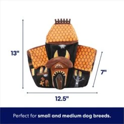 Frisco Halloween Haunted House Hide & Seek Puzzle Plush Squeaky Dog Toy -PetSafe Kong Shop 344136 PT1. AC SS1800 V1690911192
