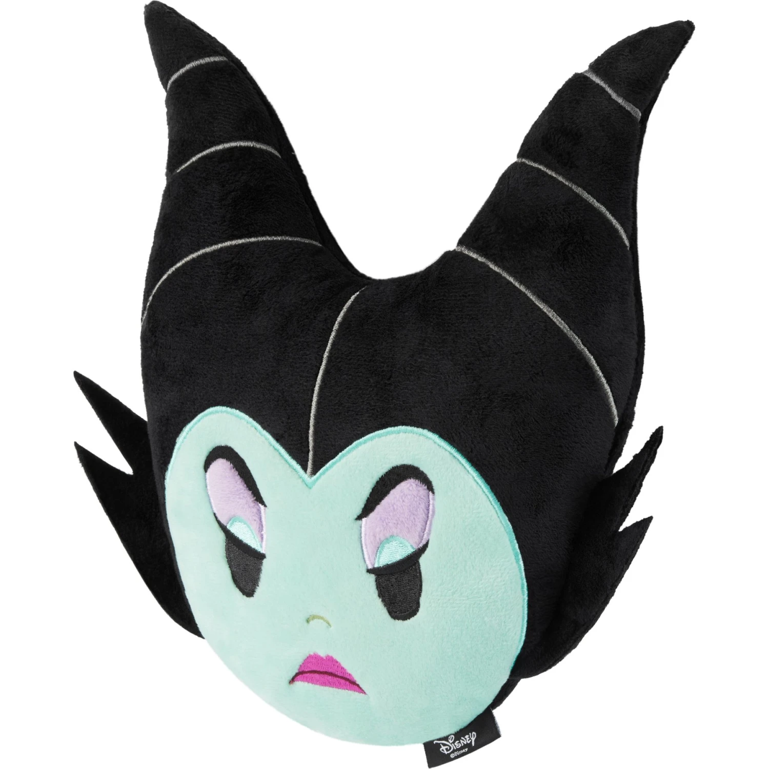 Disney Villains Maleficent Round Plush Squeaky Dog Toy 1 Disney Villains Maleficent Round Plush Squeaky Dog Toy