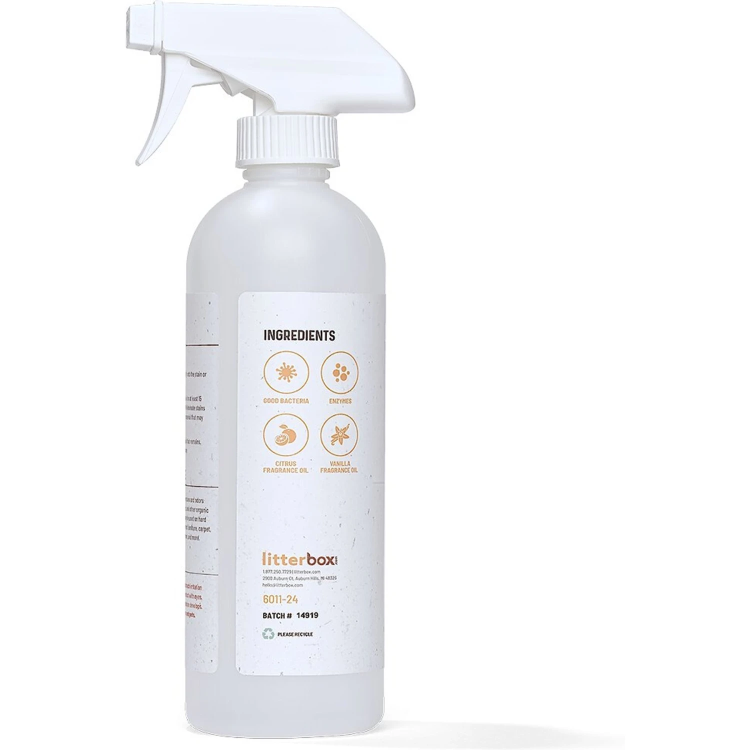 Litterbox.com Stain + Odor Citrus Vanilla Spray, 24-oz Bottle 2 Litterbox.com Stain + Odor Citrus Vanilla Spray, 24-oz Bottle - Image 2