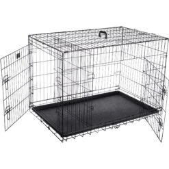 Pet Adobe Portable Folding Wire Dog Crate