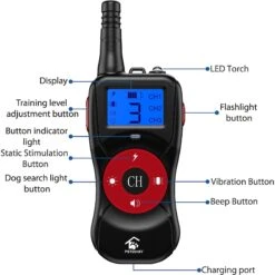 Petdiary Remote Training Shock Dog Collar, Small, Black & Orange, 2 Count -PetSafe Kong Shop 346408 PT6. AC SS1800 V1646794704