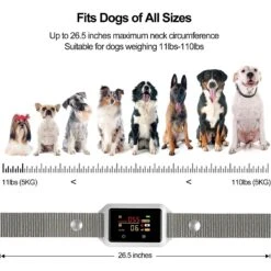 Petdiary Smart Bark Waterproof Dog Training Collar, Small, White 16 Petdiary Smart Bark Waterproof Dog Training Collar, Small, White -PetSafe Kong Shop 346413 PT7. AC SS1800 V1646782963